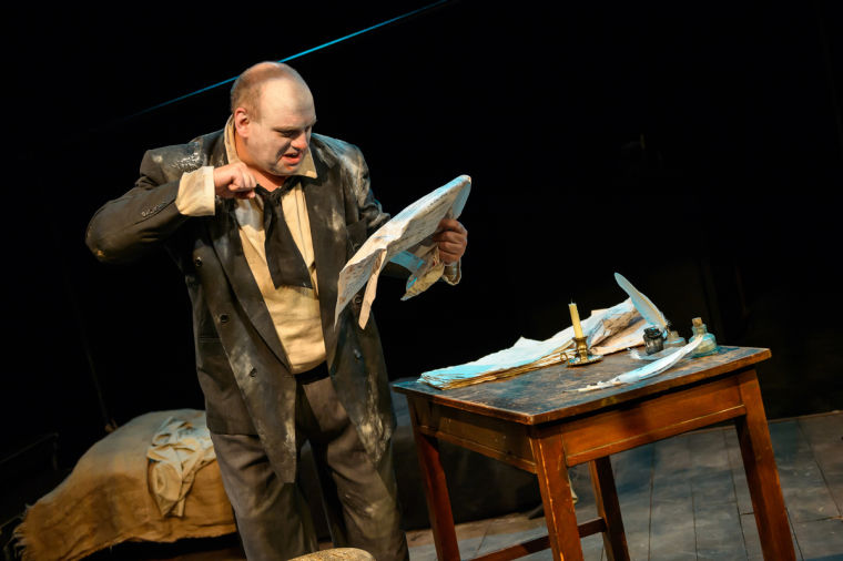 Diary of a Madman presented by Upstream Theatre at Kranzberg Arts Center in St. Louis, MO on Oct 3, 2013.